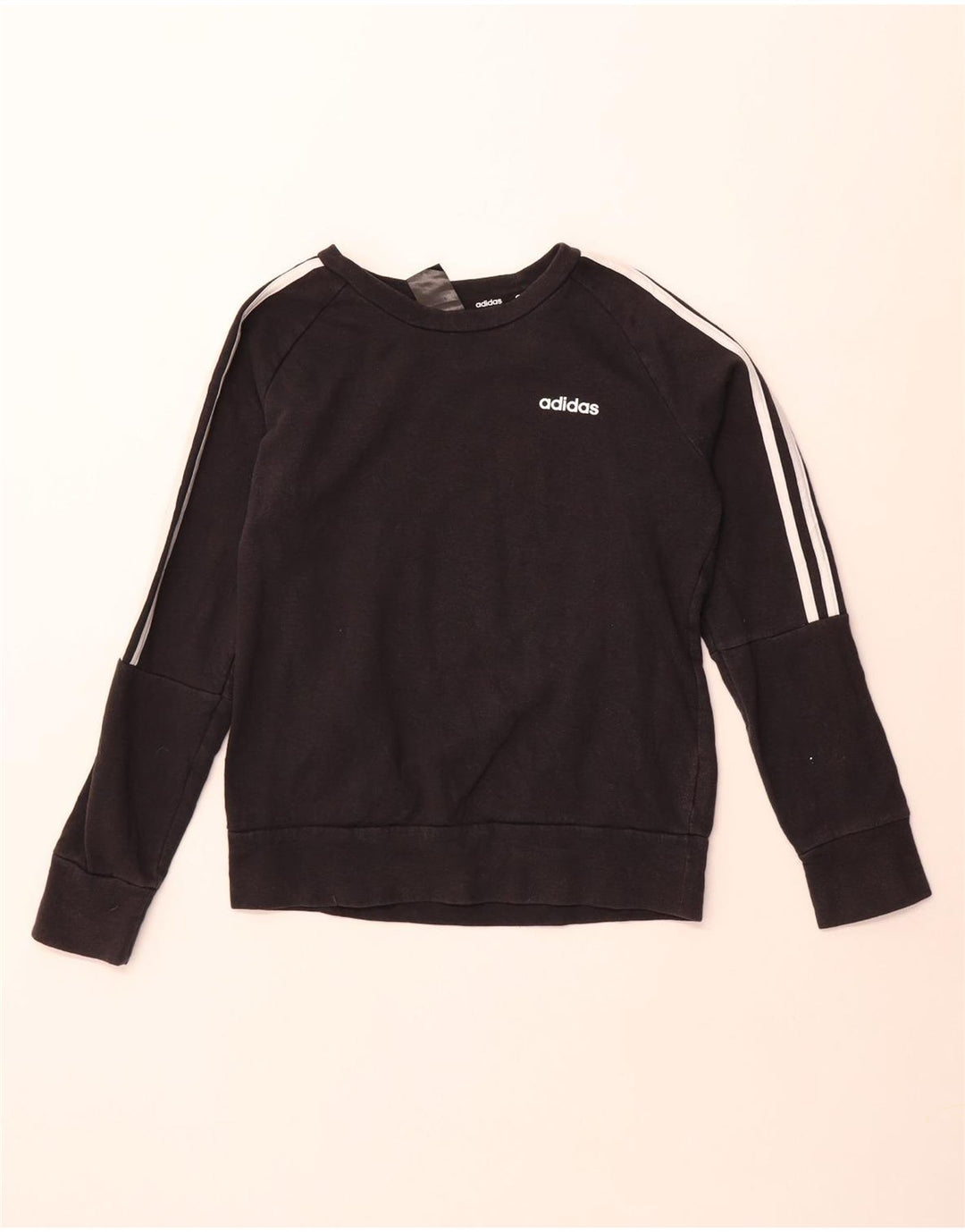 Damska bluza ADIDAS Sweter UK 8/10 Mała czarna bawełna