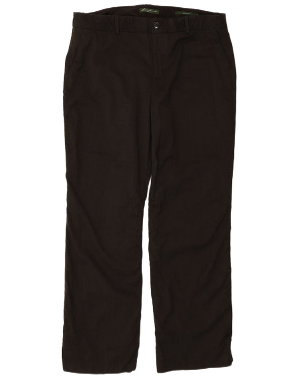 Spodnie damskie Eddie Bauer Mercer Fit US 16 2XL W36 L32 Brązowe