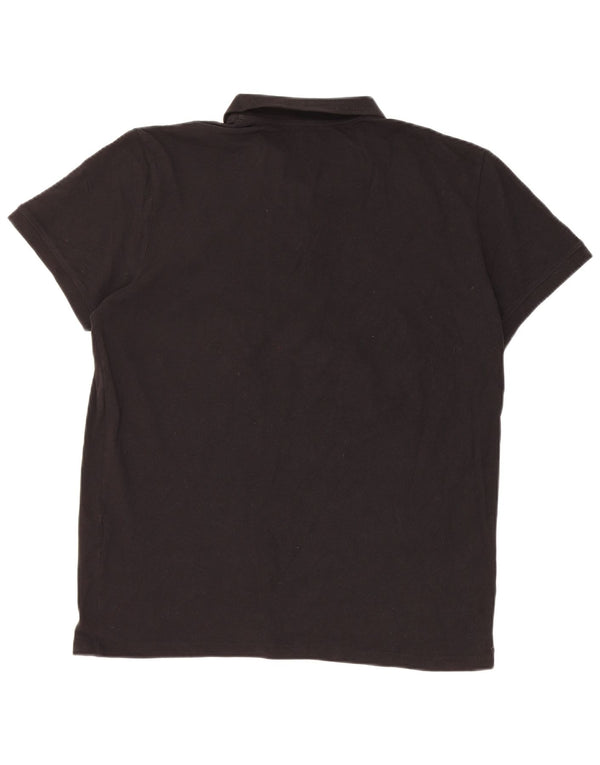 Męska koszulka polo Jack & Jones XL, czarna, bawełniana