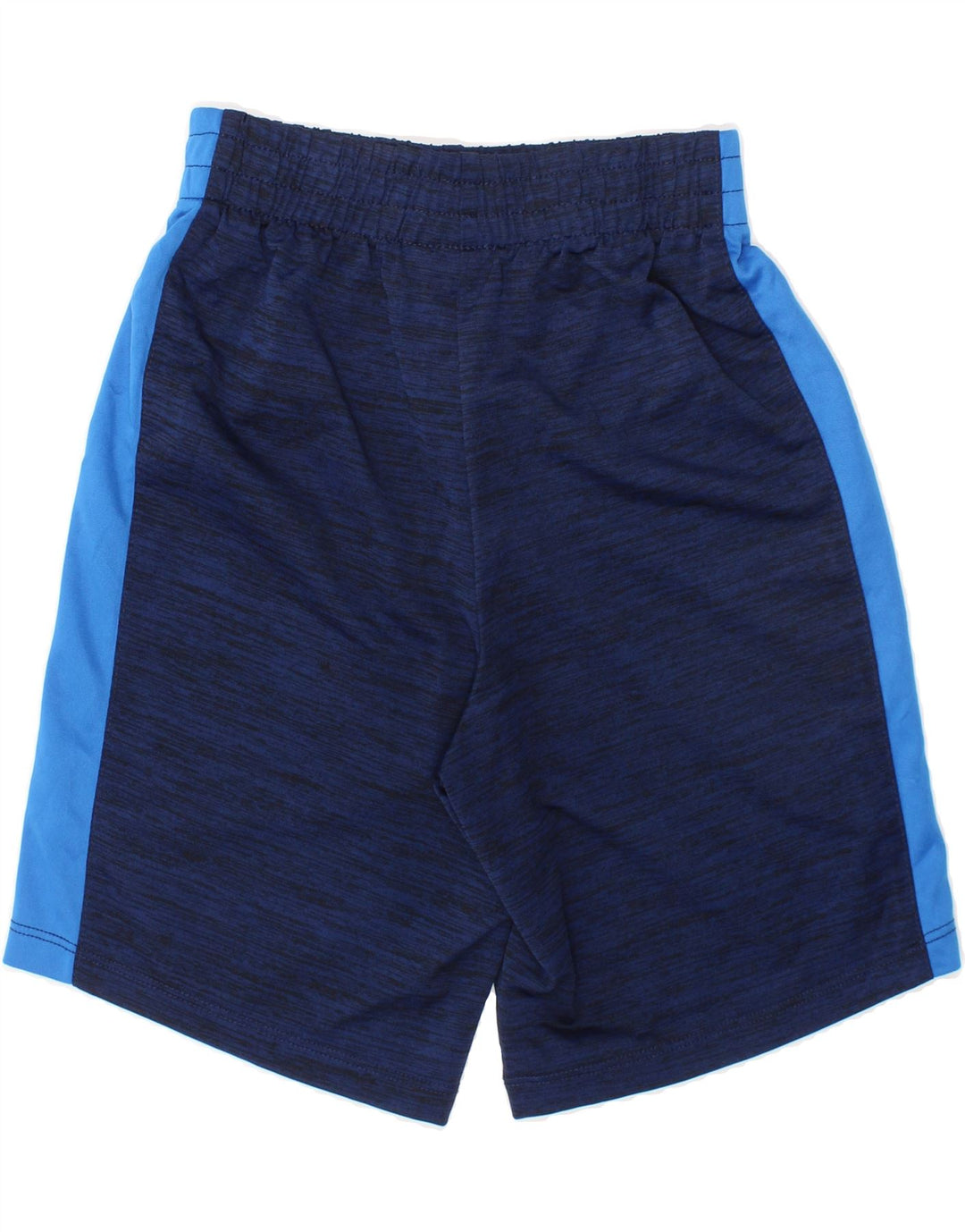 REEBOK Boys Sport Shorts 5-6 Years Navy Blue Colourblock Polyester Vintage Reebok and Second-Hand Reebok from Messina Hembry 