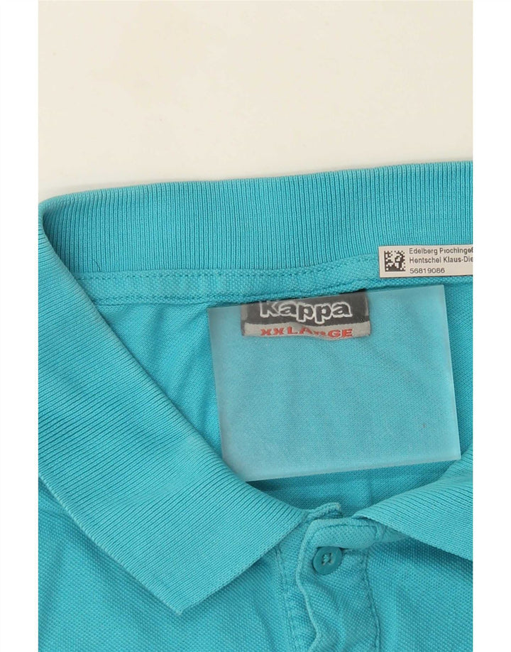 Męska koszulka polo Kappa 2XL niebieska