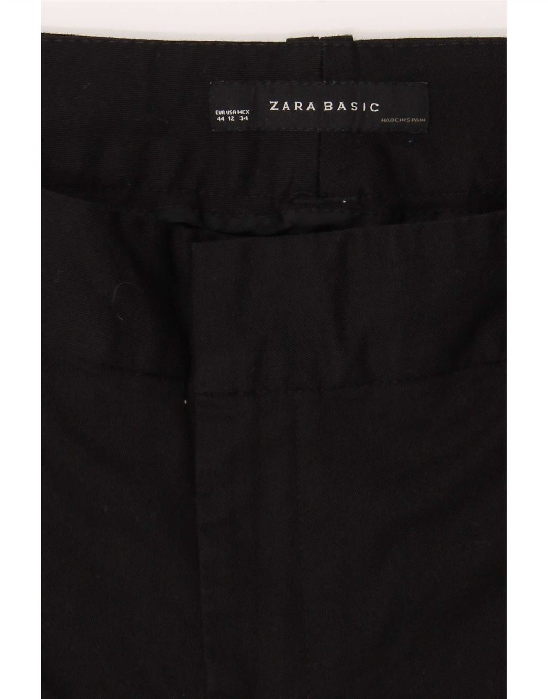Damskie spodnie Chino Zara EU 44 Large W34 L31 Czarne