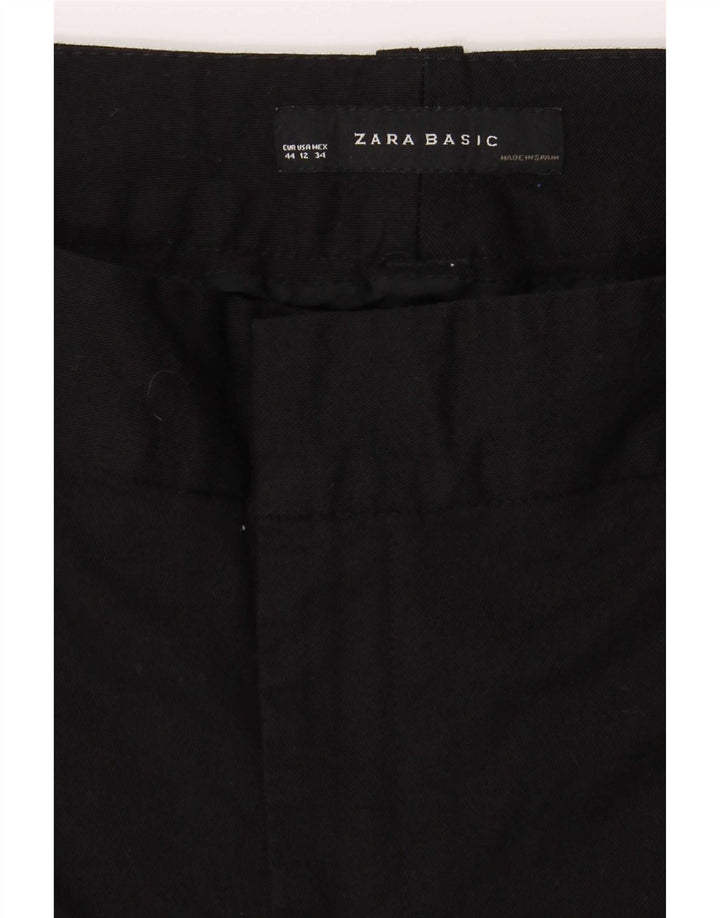 Damskie spodnie Chino Zara EU 44 Large W34 L31 Czarne