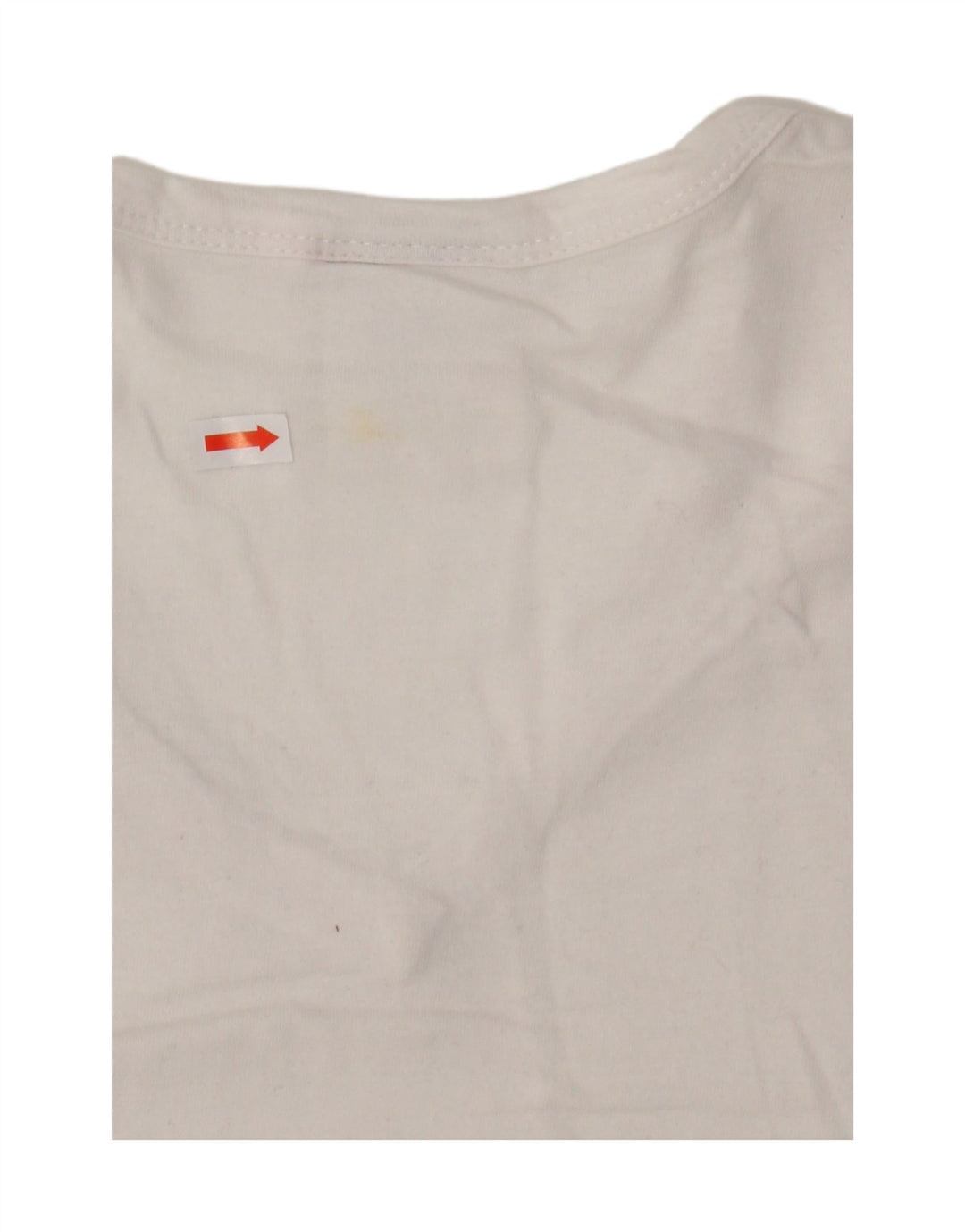 DIADORA Mens T-Shirt Top Large White Cotton