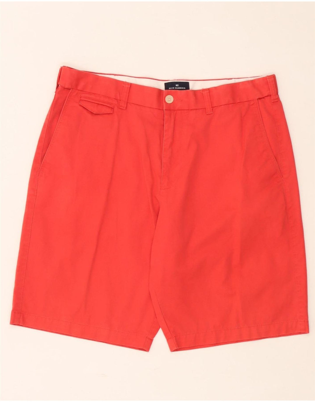 Męskie spodenki Chino Marks & Spencer W36, duże, pomarańczowe, bawełniane