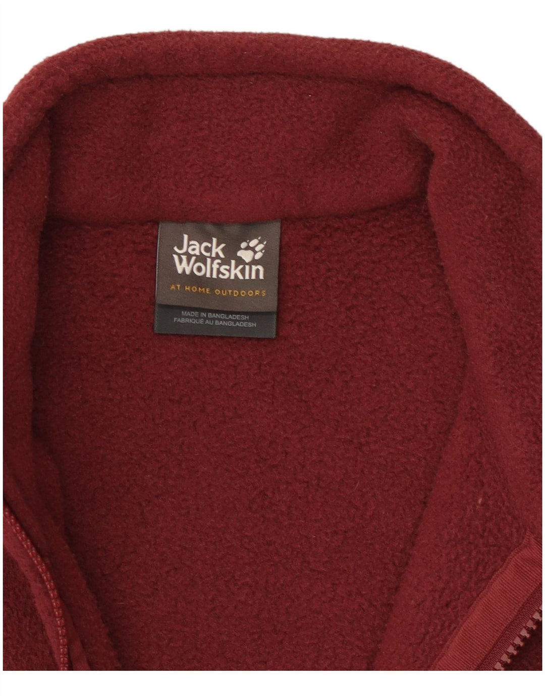 Damska kurtka polarowa Jack Wolfskin UK 10/12, średni bordowy poliester