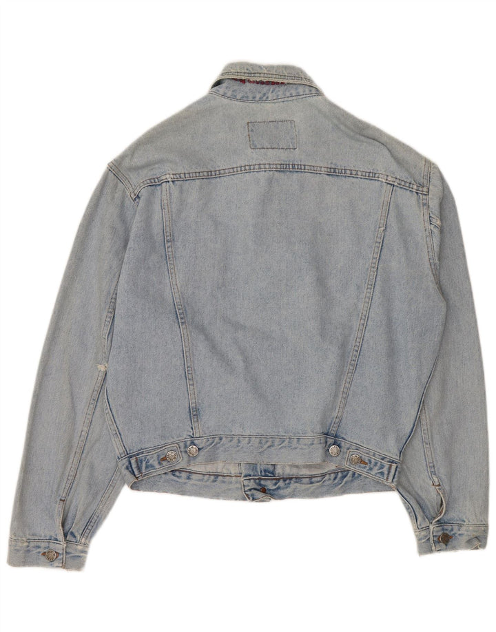 Damska kurtka dżinsowa CHARRO Oversize UK 10 Small, niebieska bawełniana