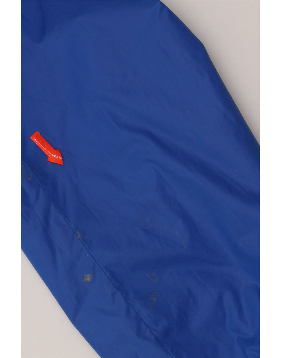 Damska kurtka przeciwdeszczowa Carhartt z kapturem UK 14, nylon w kolorze średniego błękitu