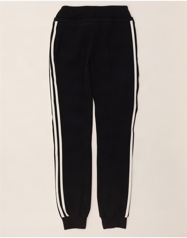 Damskie spodnie dresowe Adidas Joggers UK 8 Small Black Cotton