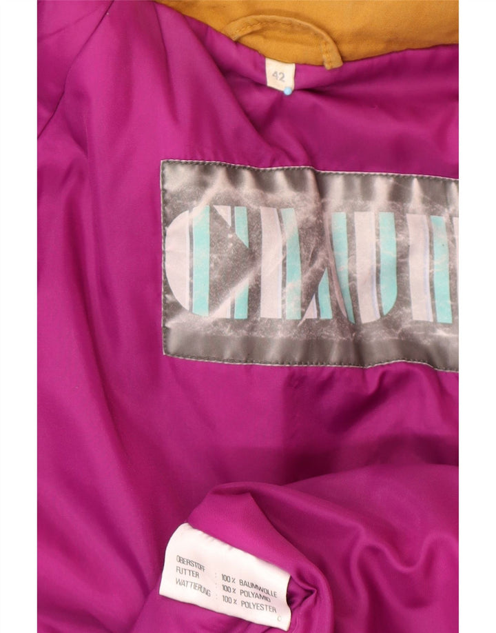 Damska kurtka wiatrówka oversize VINTAGE IT 42 Średni brąz, bawełna