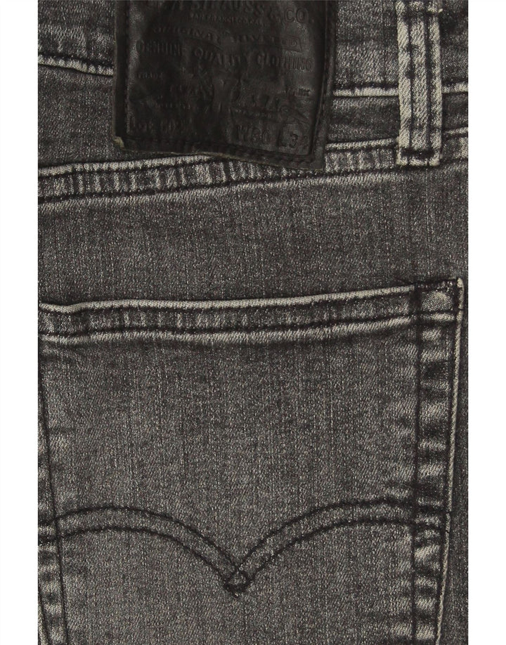 LEVI'S Mens 502 Slim Tapered Jeans W30 L30 Grey Cotton Vintage Levi's and Second-Hand Levi's from Messina Hembry 