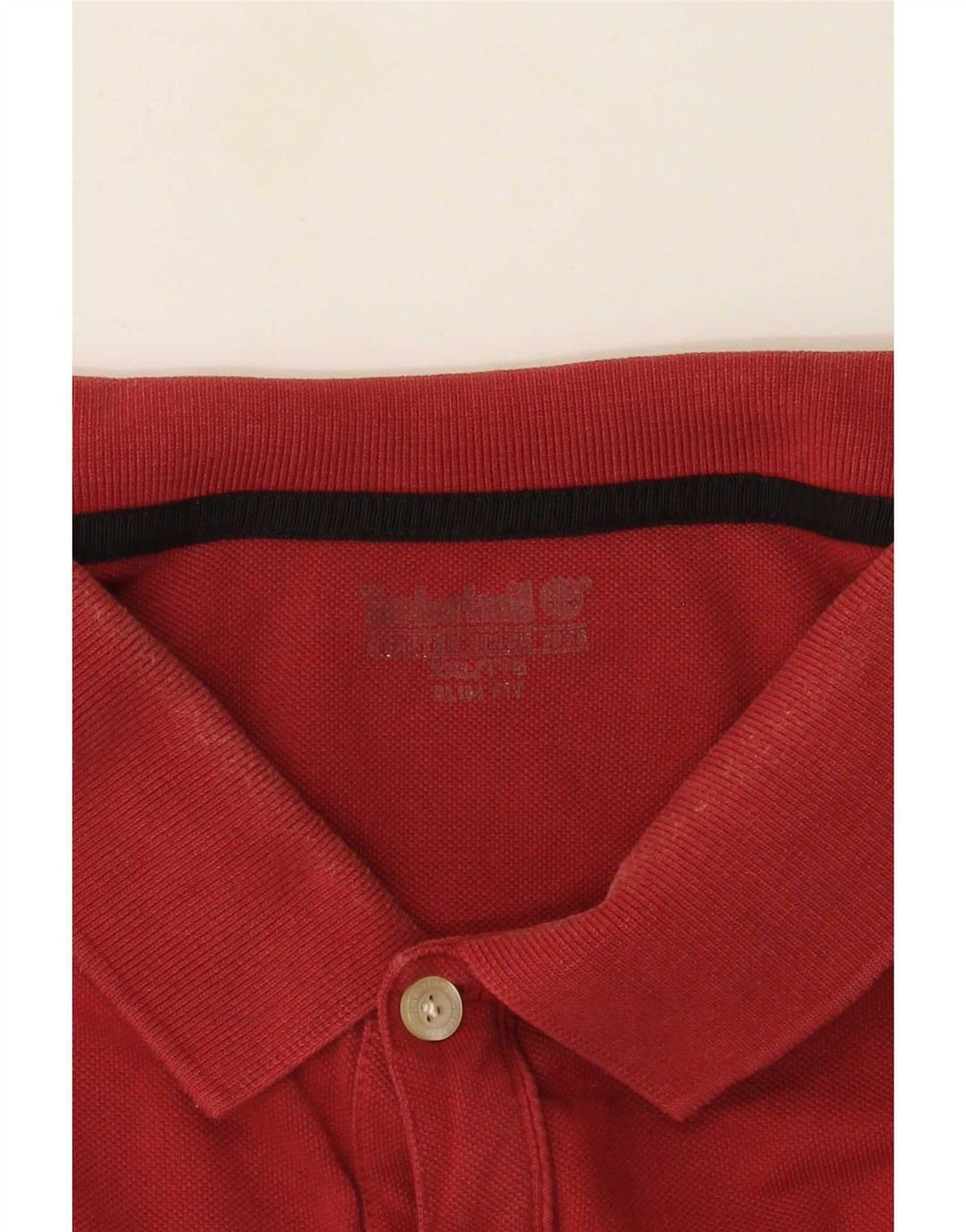 Męska koszulka polo Timberland Slim Fit 2XL czerwona