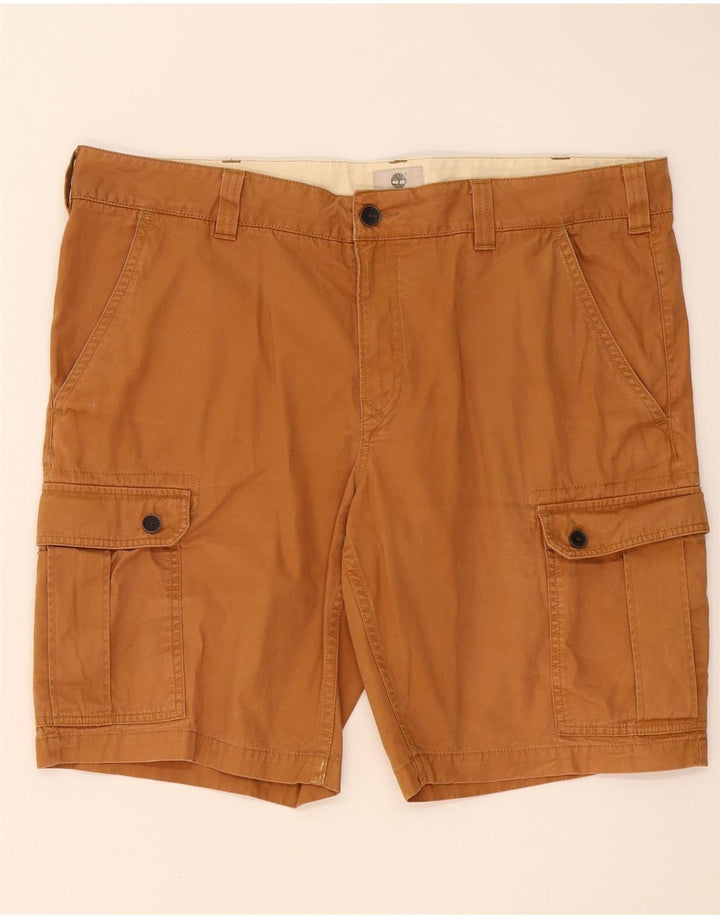 Męskie spodenki cargo Timberland W42 2XL Brązowa bawełna