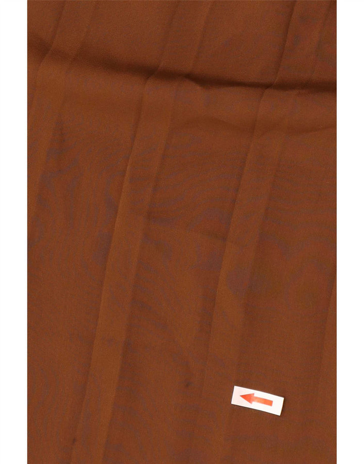 Spodnie damskie Massimo Dutti Cullotes Capri, duże, W32 L22, brązowe, poliestrowe