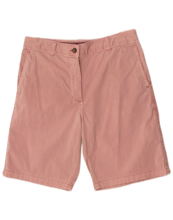 Marks & Spencer Damskie spodenki Chino UK 10 Small W28 Różowa bawełna