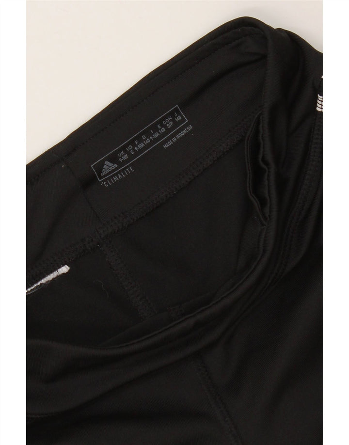 Legginsy Adidas Dziewczęta Climalite 9-10 lat Czarne