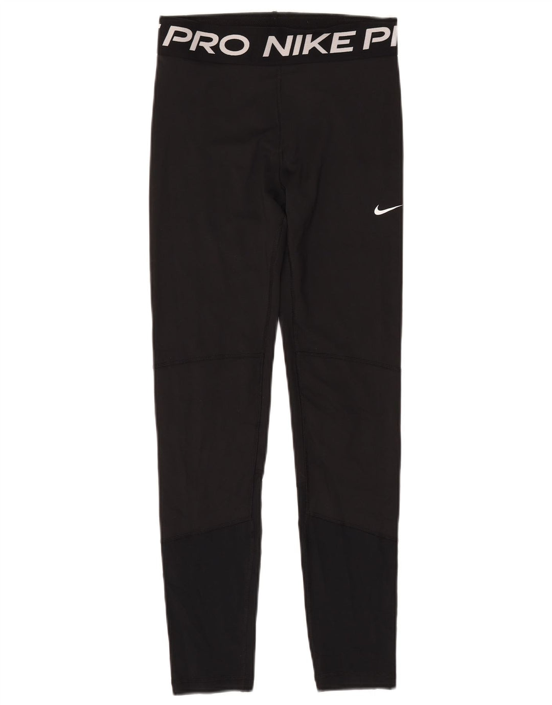 Dziewczęce legginsy NIKE Dri Fit z grafiką, 13-14 lat, XL, czarny poliester