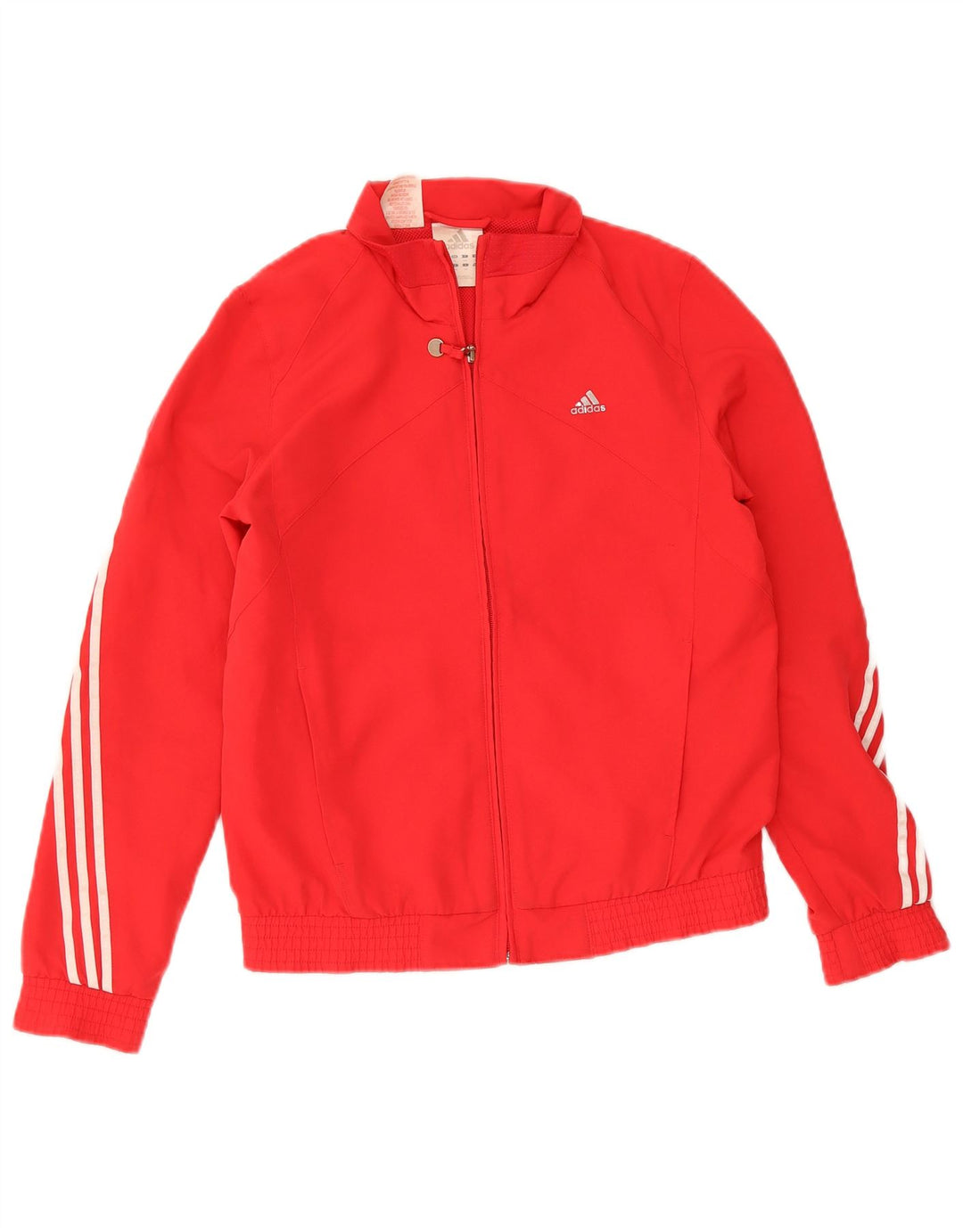 Kurtka Adidas Dziewczęca Dresowa Top 13-14 Lat Czerwony Poliester