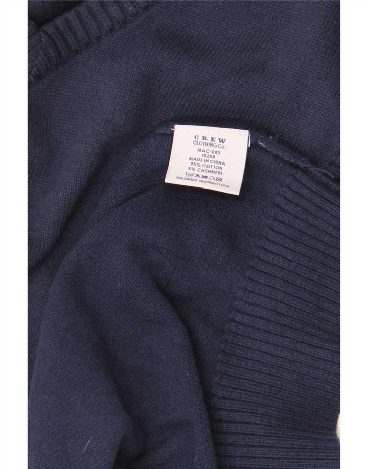 Crew Clothing Męski podkoszulek z kamizelką, mały, granatowy, bawełniany
