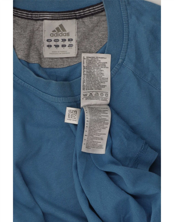 Adidas Męska koszulka Top Medium Blue Cotton