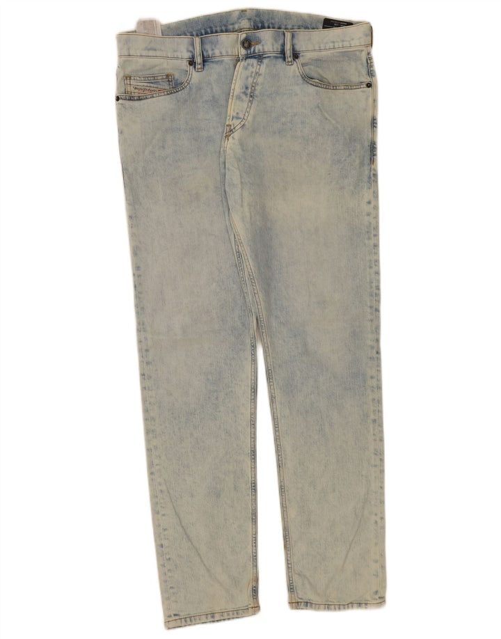 Męskie jeansy Diesel D-Luster Stretch W36 L32 Niebieska bawełna