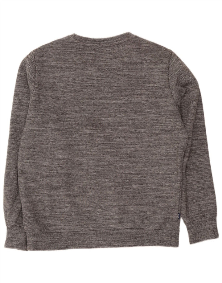 Męski sweter Superdry XL, szara, bawełniana w plamki