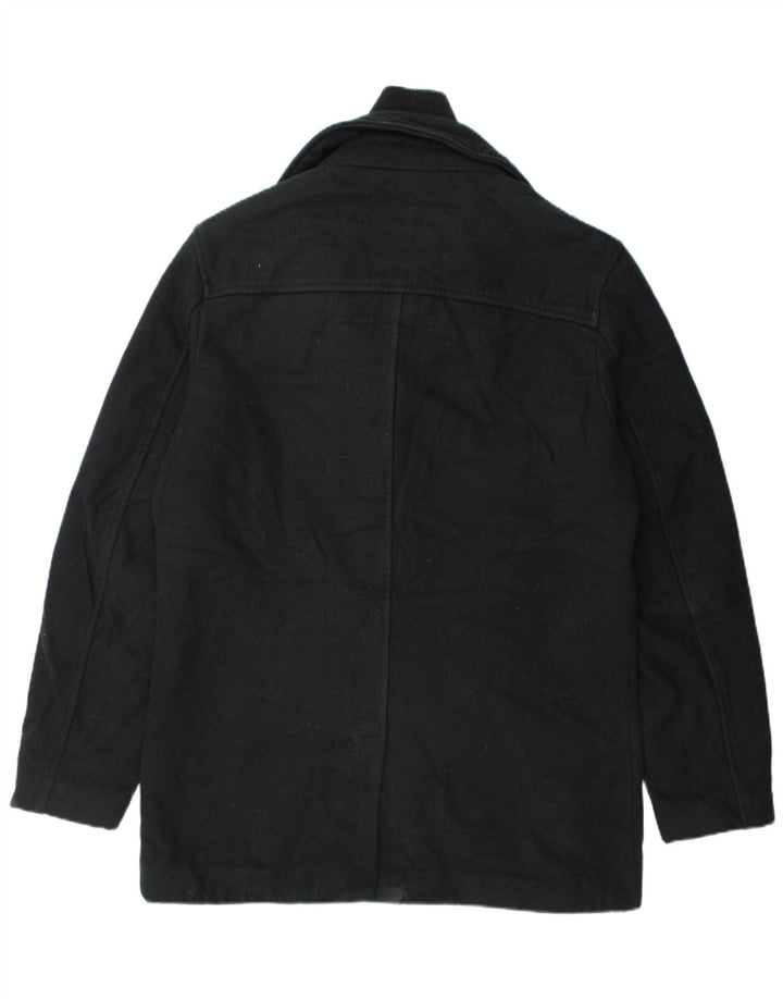 JACK & JONES Mens Windbreaker Coat UK 40 Large Black