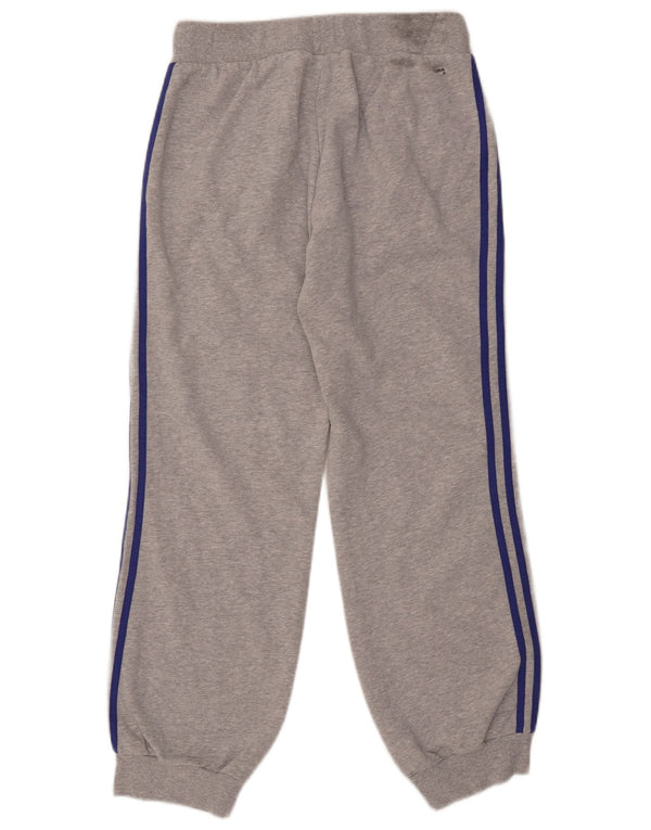 Damskie spodnie dresowe Adidas Joggers UK 14 Średnioszare, bawełniane nakrapiane