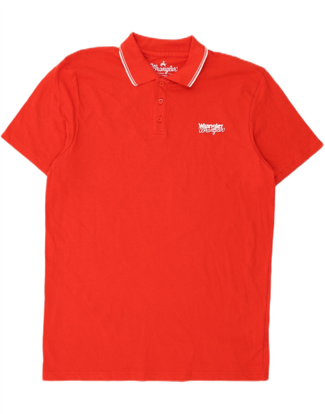 WRANGLER Mens Polo Shirt XL Red Cotton Vintage Wrangler and Second-Hand Wrangler from Messina Hembry 