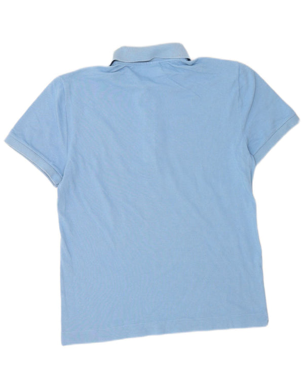 Męska koszulka polo Lacoste Slim Fit, rozmiar 3, mała, niebieska, bawełniana