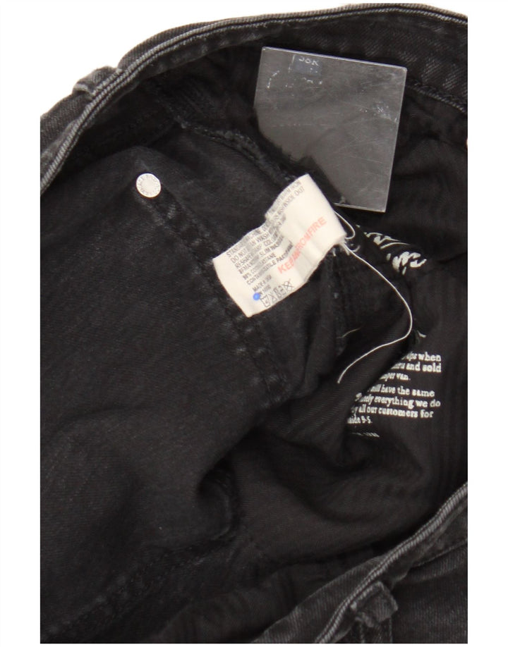 Męskie jeansy slim fit Fat Face W38 L30 Czarna bawełna