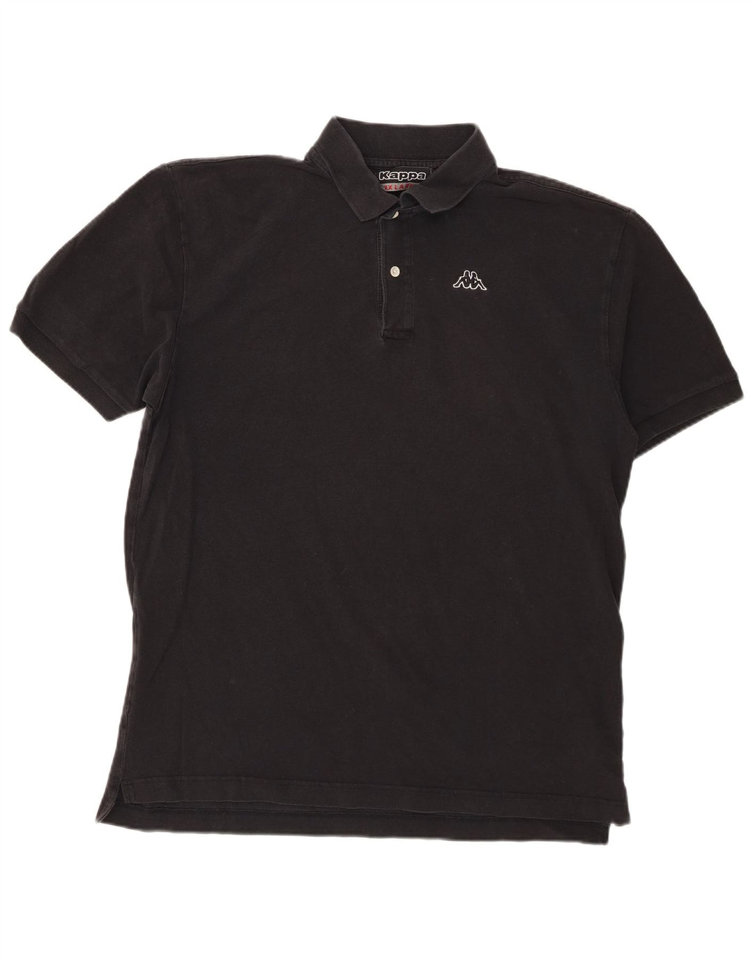 Męska koszulka polo Kappa 2XL Czarna, bawełniana