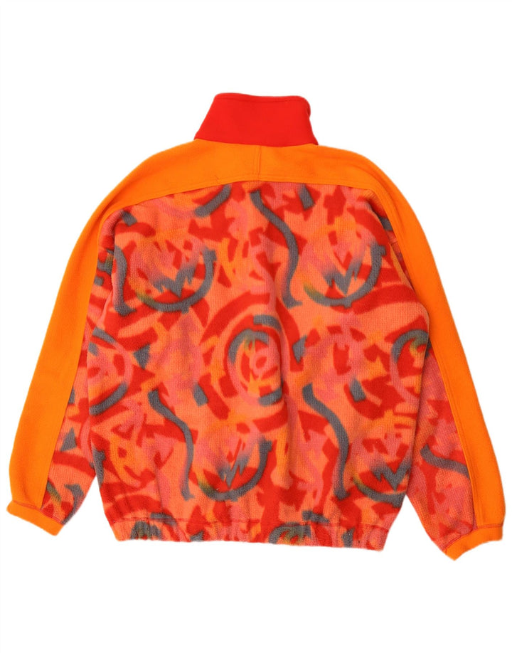Męski sweter polarowy Colmar z zamkiem błyskawicznym XL, czerwony, geometryczny, poliuretan