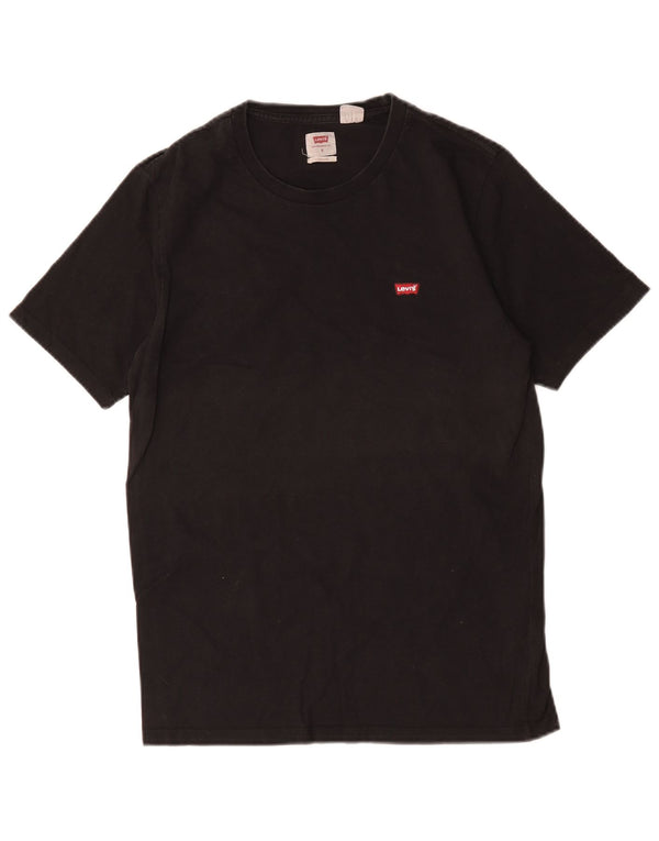 T-shirt męski Levi's o standardowym kroju, mały, czarny, bawełniany