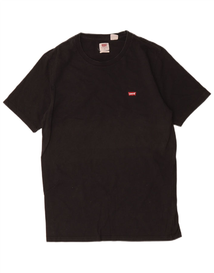 T-shirt męski Levi's o standardowym kroju, mały, czarny, bawełniany