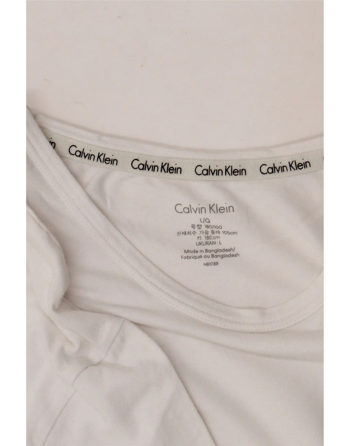 Męski T-shirt Calvin Klein, duży, biały