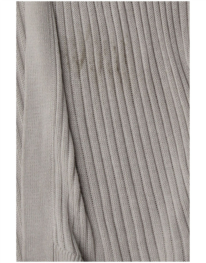 Damski sweter rozpinany Oasis Longline, UK 14, średnioszara wiskoza