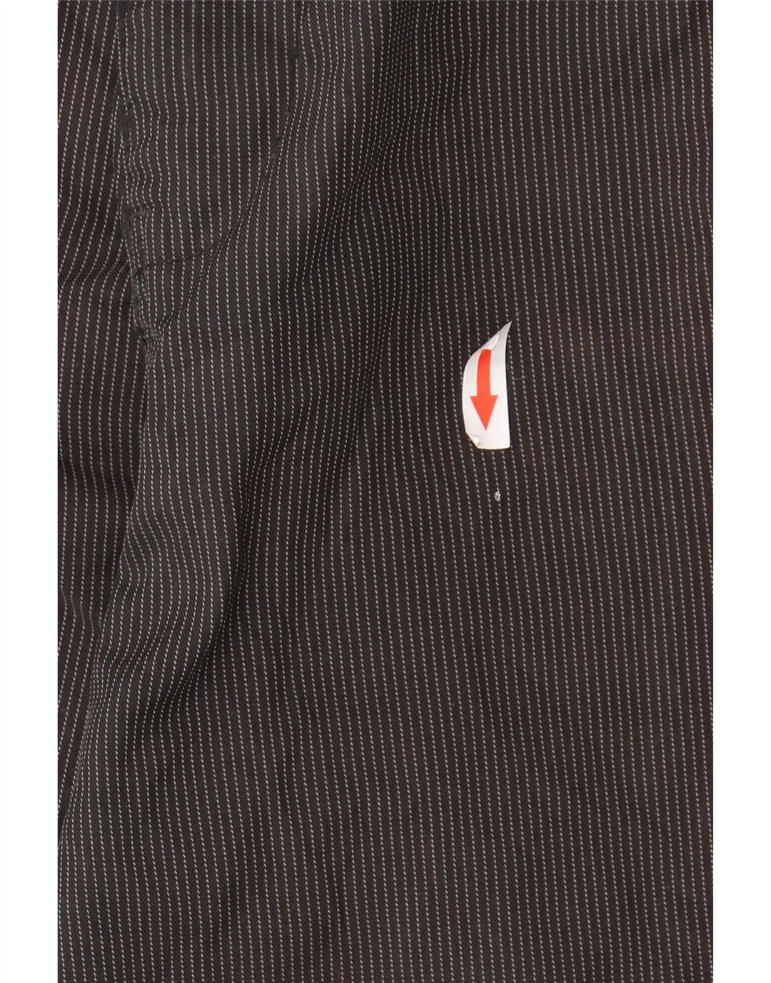 Męskie spodenki chino Hurley W38 XL, czarny, poliester w prążki