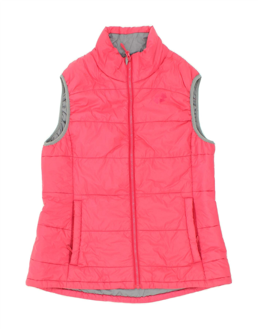 LOTTO Womens Padded Gilet UK 14 Medium Pink Nylon Vintage Lotto and Second-Hand Lotto from Messina Hembry 
