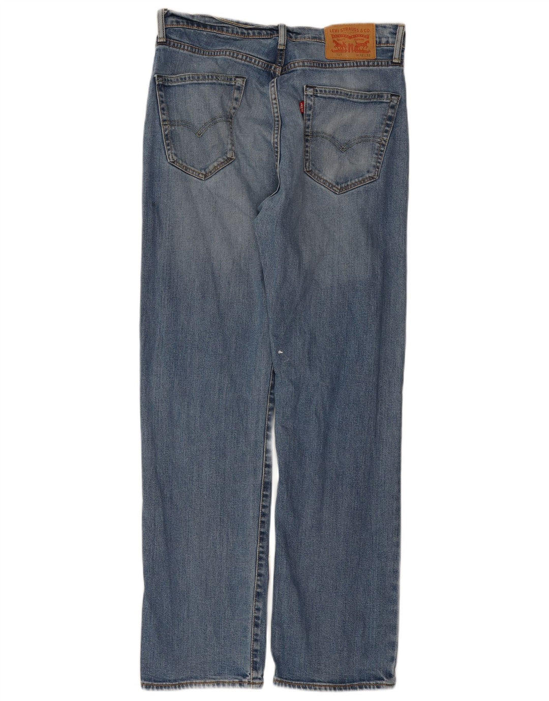 Męskie jeansy Levi's 751 Straight W32 L32 Niebieskie bawełniane