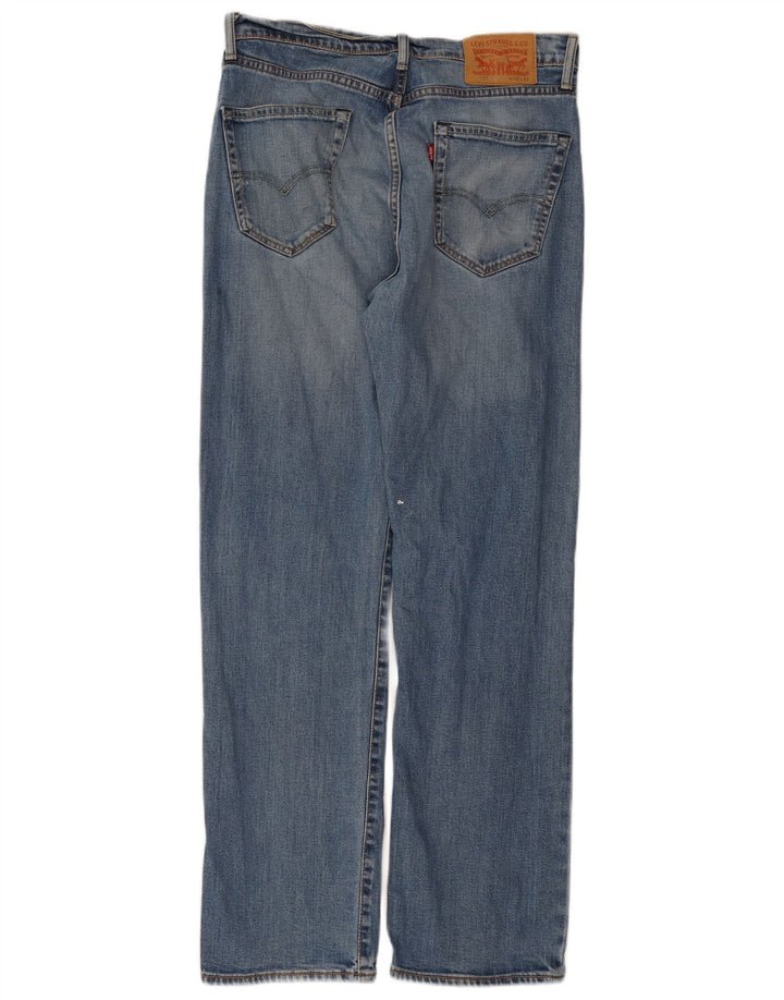 Męskie jeansy Levi's 751 Straight W32 L32 Niebieskie bawełniane