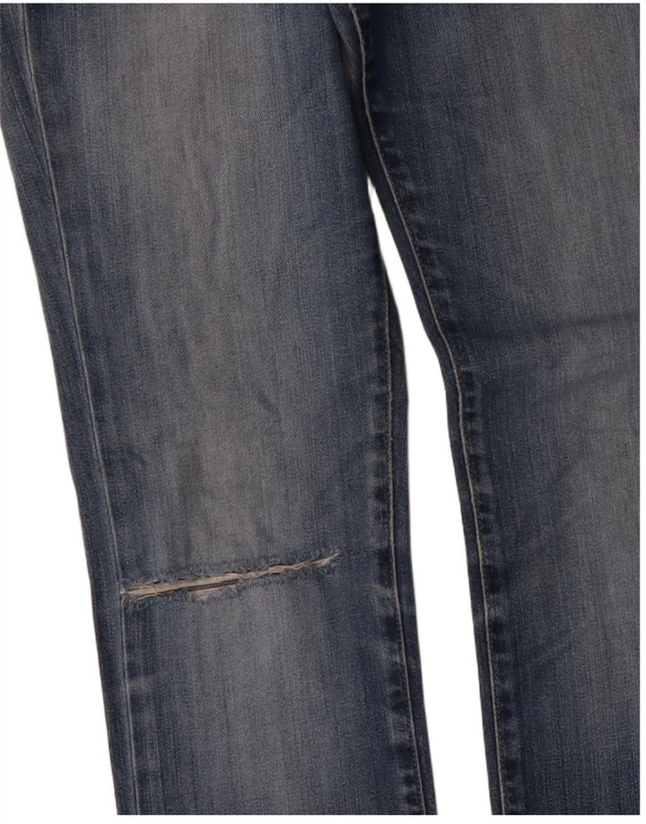 Damskie jeansy Lee w trudnej sytuacji W27 L33 niebieskie