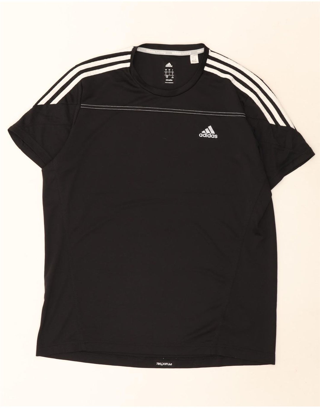 Adidas Męskie Climalite Duży Czarny Poliester