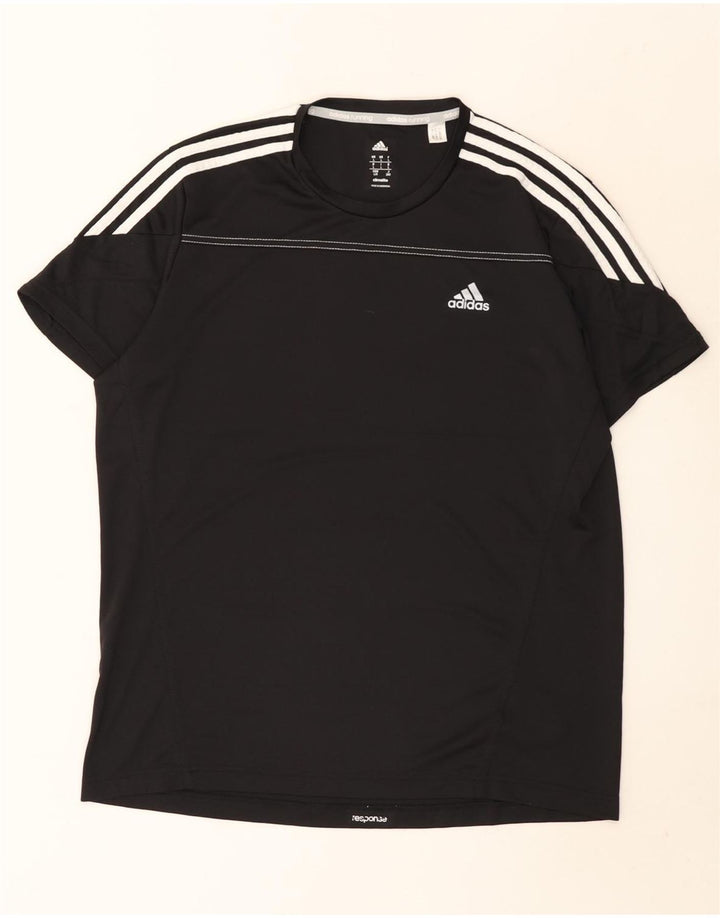 Adidas Męskie Climalite Duży Czarny Poliester