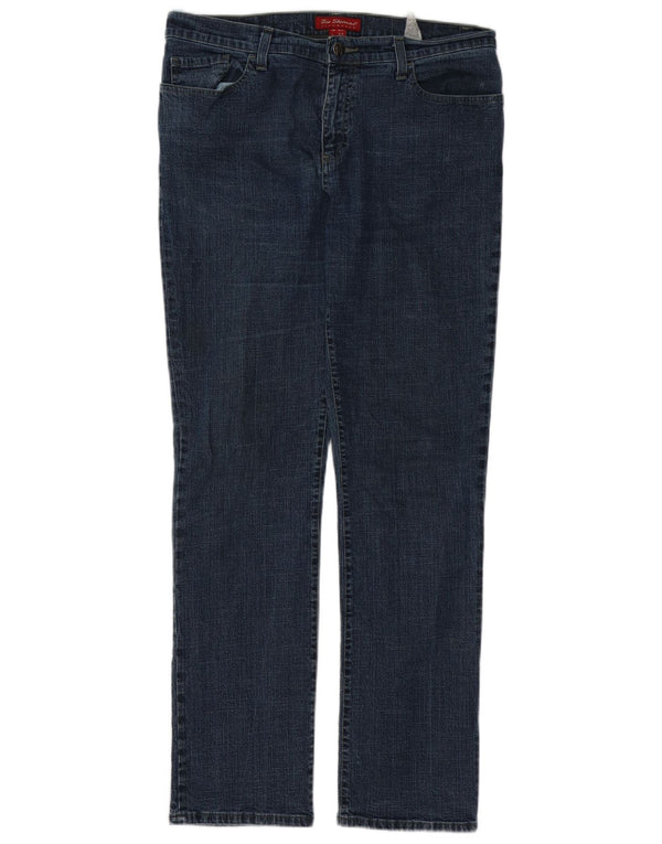 BEN SHERMAN Męskie jeansy slim W34 L32 Niebieska bawełna