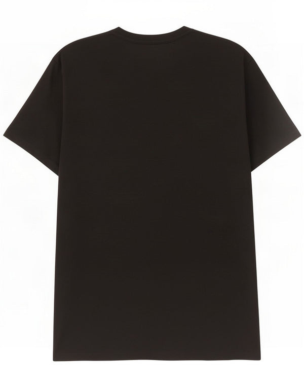 All Saints Męska koszulka slim fit Top XL Czarna bawełniana