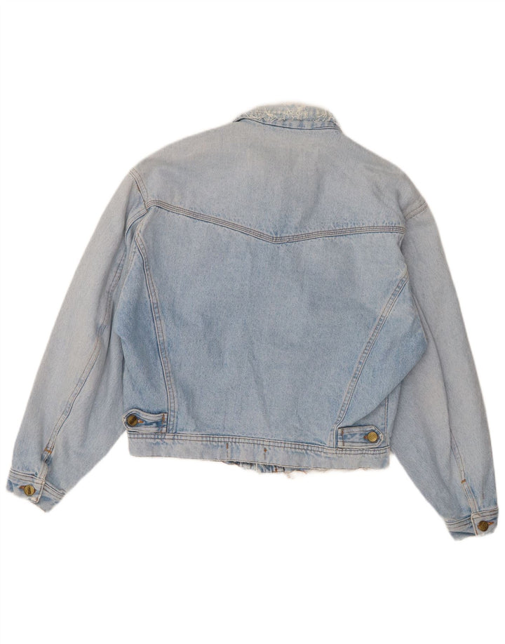 Damska kurtka dżinsowa QUARRY Oversize UK 10 Small, niebieska, bawełniana