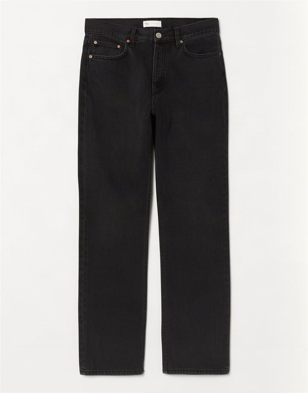 Damskie proste dżinsy Zara EU 40 Medium W30 L29 Granatowa bawełna