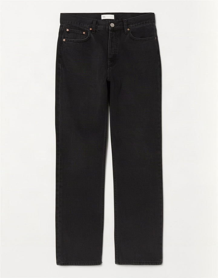 Damskie proste dżinsy Zara EU 40 Medium W30 L29 Granatowa bawełna