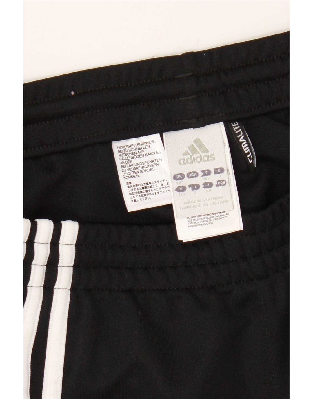 Męskie spodnie dresowe Adidas, duże, czarne, poliestrowe